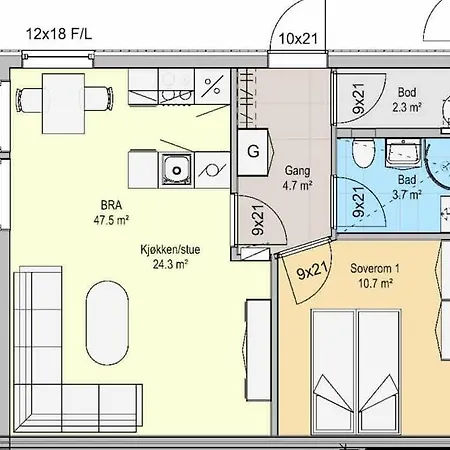 Romslig Pa Strandodden *